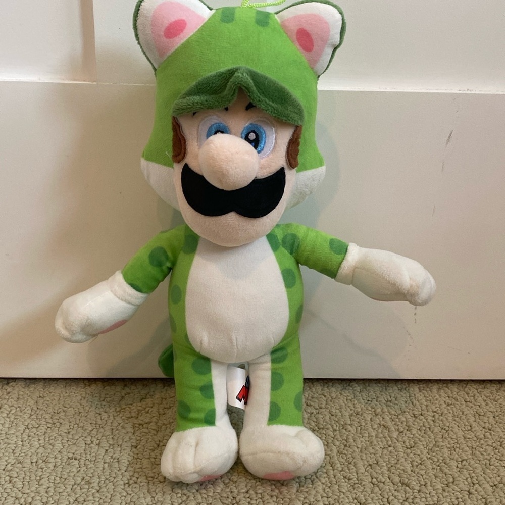 Luigi in costume Stuffy